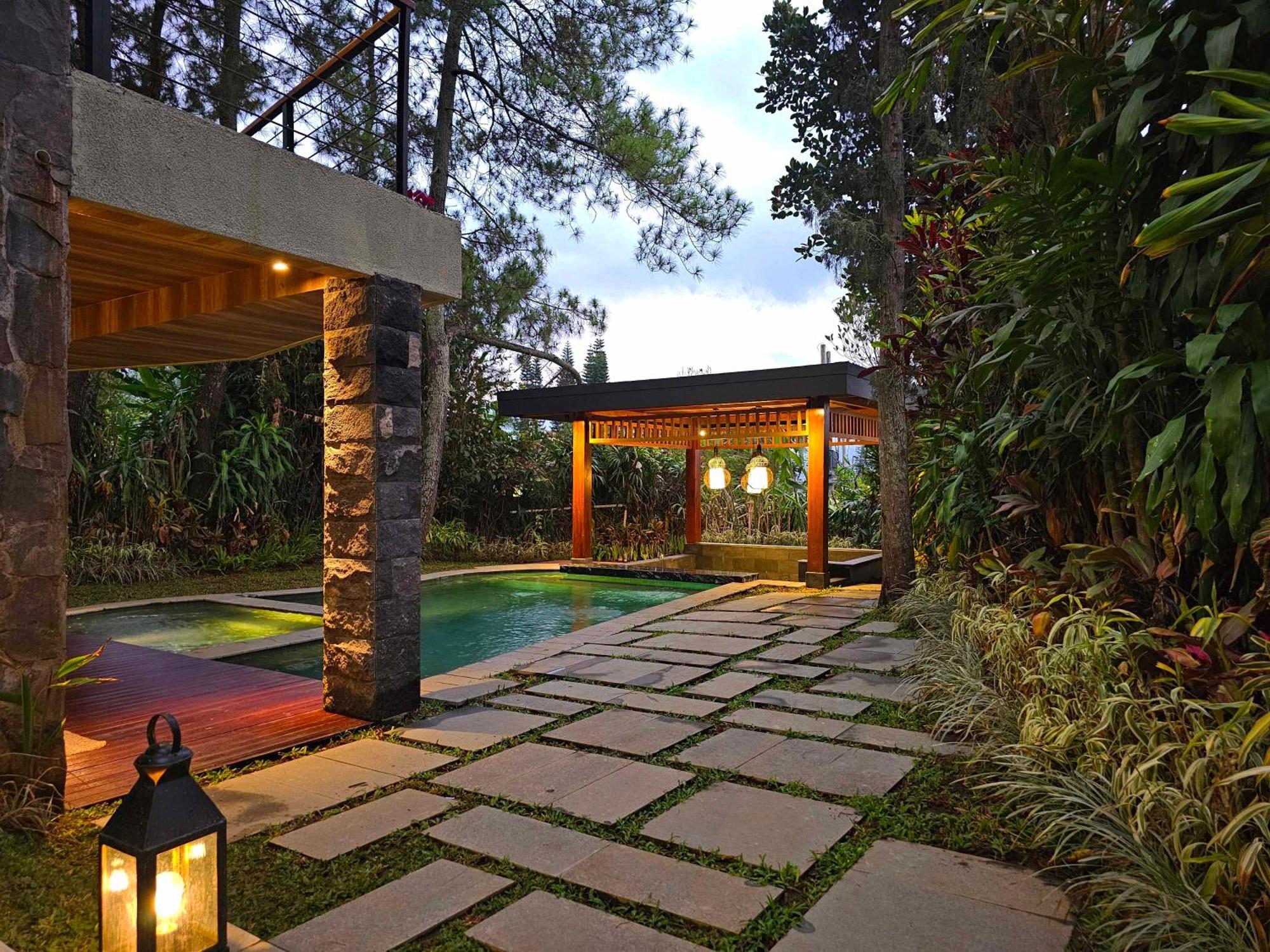 Villa 4-Br Klub Bunga No 4 Batu Malang 외부 사진